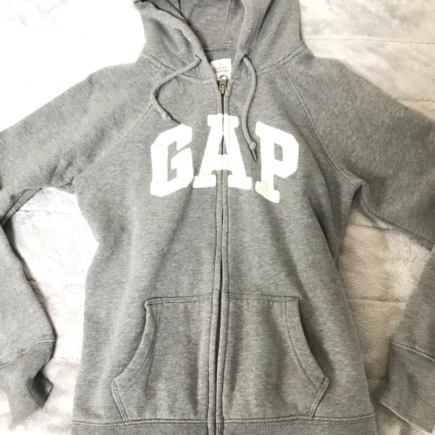 Gap 갭 후드집업 그레이 xs