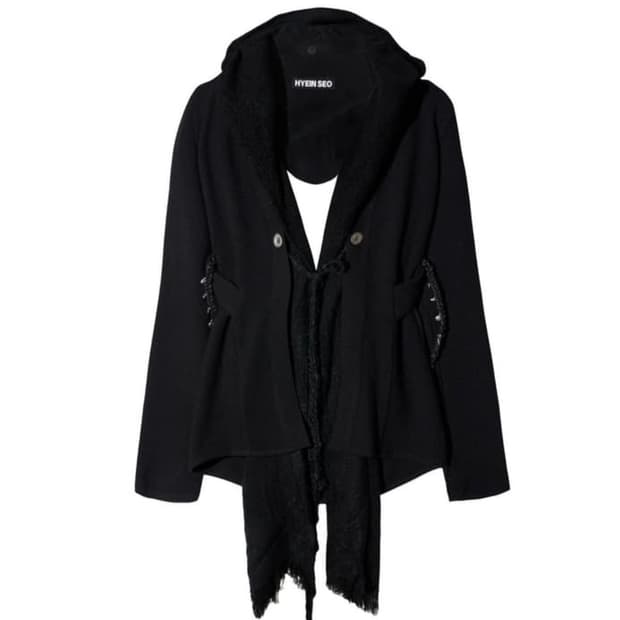 Hyeinseo - Hooded Knit Jacket - 0/1