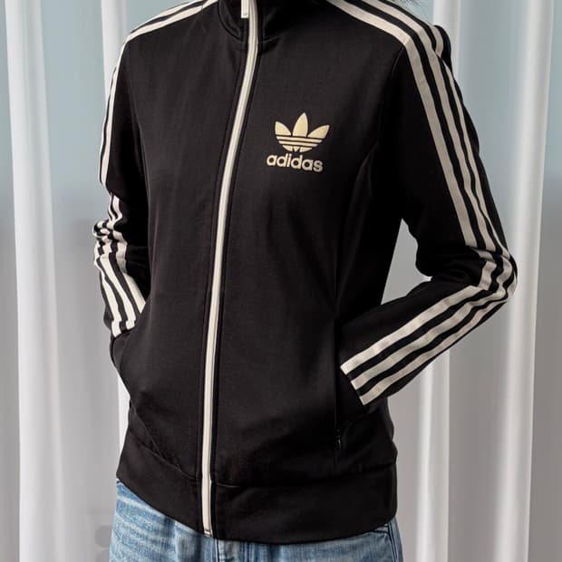 [S]아디다스 유로파 블랙 트랙탑 져지