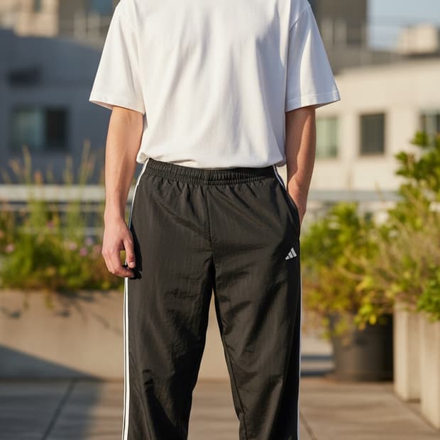 아디다스 트레이닝 팬츠 L 블랙