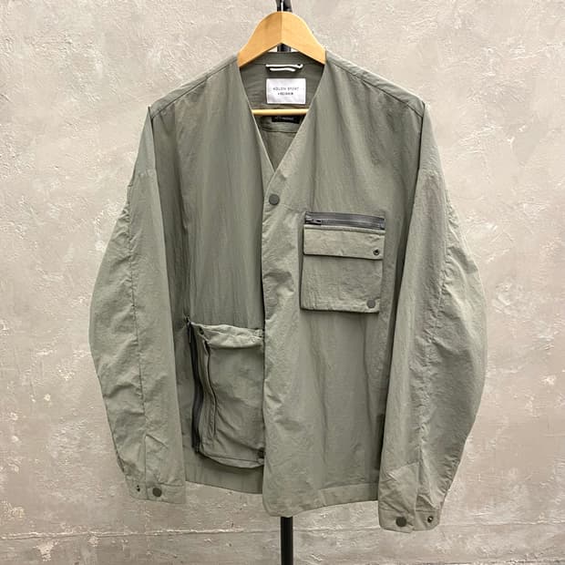 [100] Kolon Sport x Seishin 나일론 셔츠 자켓