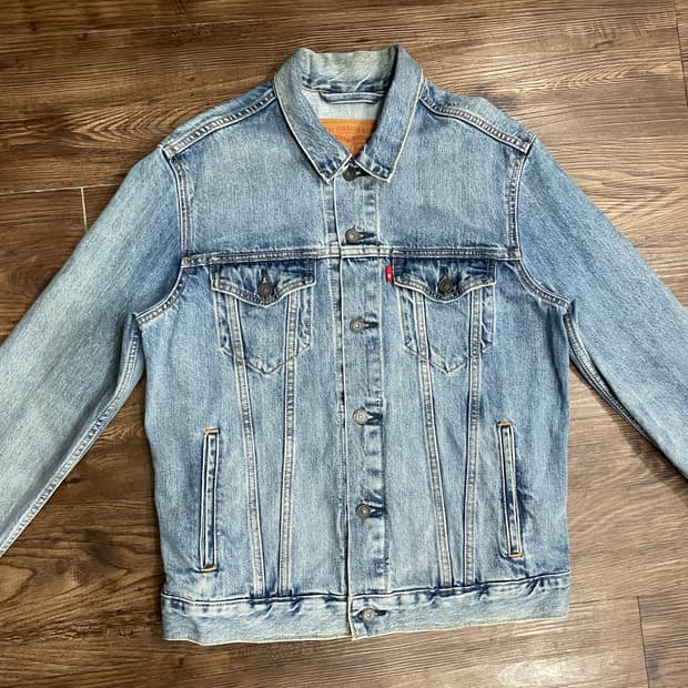 리바이스 트러커 데님 자켓 청자켓