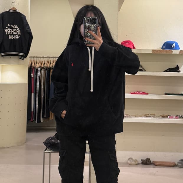 폴로랄프로렌 RL 플리스 후드티 U1557