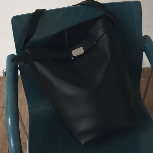 (OS) 브라운야드 Leather Bucket Large Bag