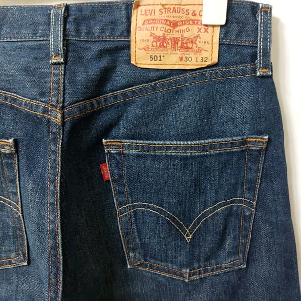 리바이스 501 청바지 30