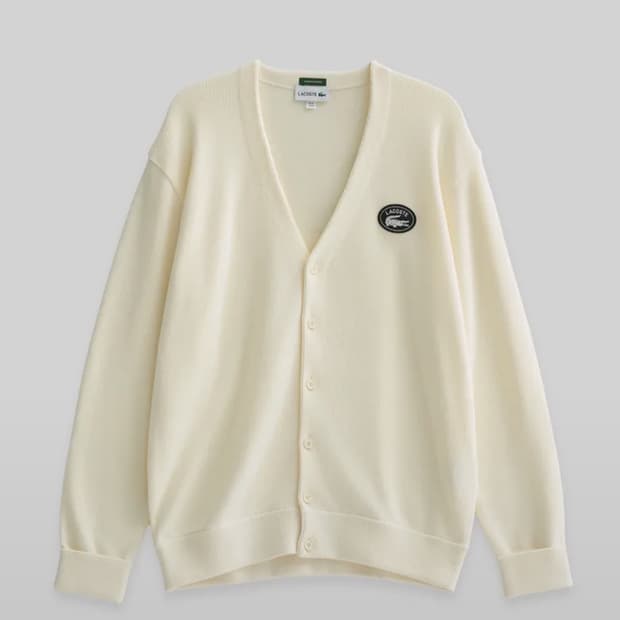 무신사 단독 2025년 6월 카디건 2위 라코스테 클래식 카디건, 지금이