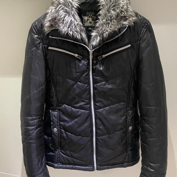 Vkei Fur trimming jacket