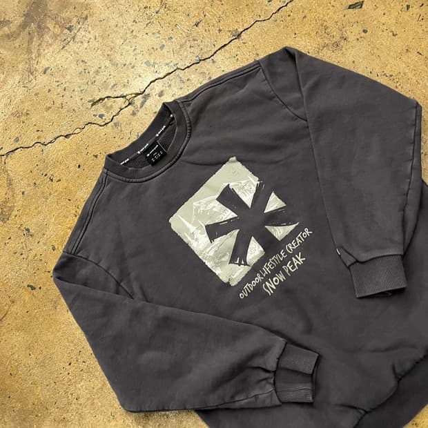 [정품/M] 스노우피크 어패럴의 맨투맨