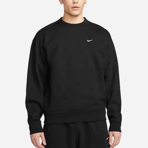 [새상품/M] 나이키 솔로 스우시 플리스 맨투맨