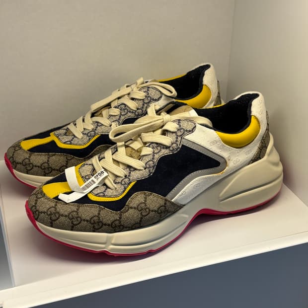 구찌 라이톤 청키솔 스니커즈