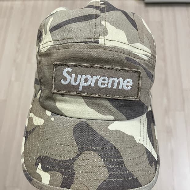 슈프림 캠프캡 23SS 스톤 카모