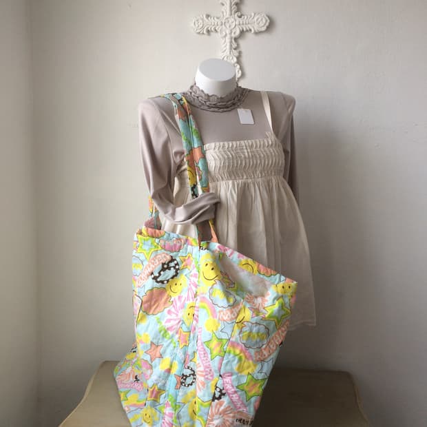 kitch mood big size tote bag