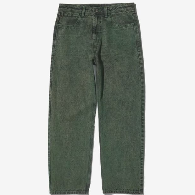 브라운브레스 MSSG TINT WIDE JEAN - GREEN