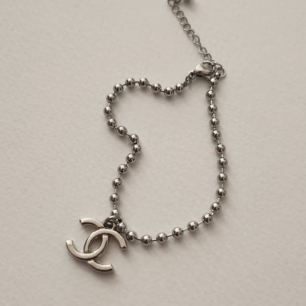 샤넬 정품 빈티지 업사이클링 팔찌