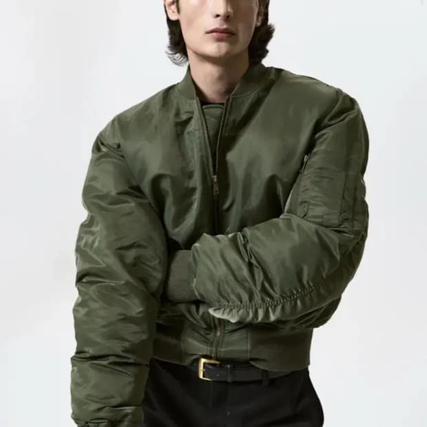 세비지 SAVAGE 25fw MA-1 자켓 카키 L