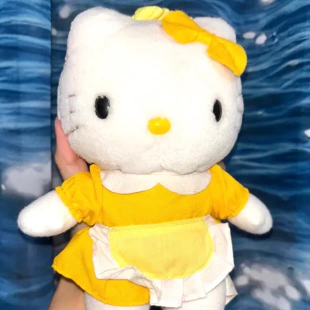 고전키티 메이드  인형 고전키티인형 헬로키티