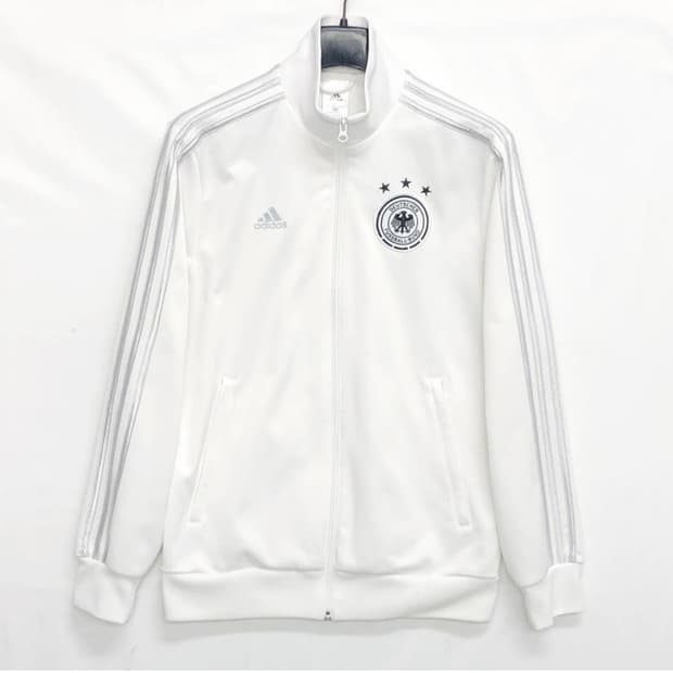 아디다스 독일 흰은 트랙탑/100사이즈