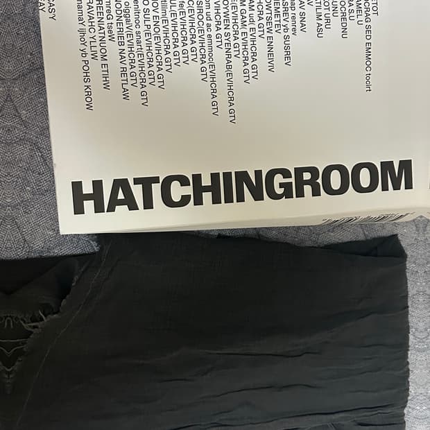 해칭룸 머플러 새상품