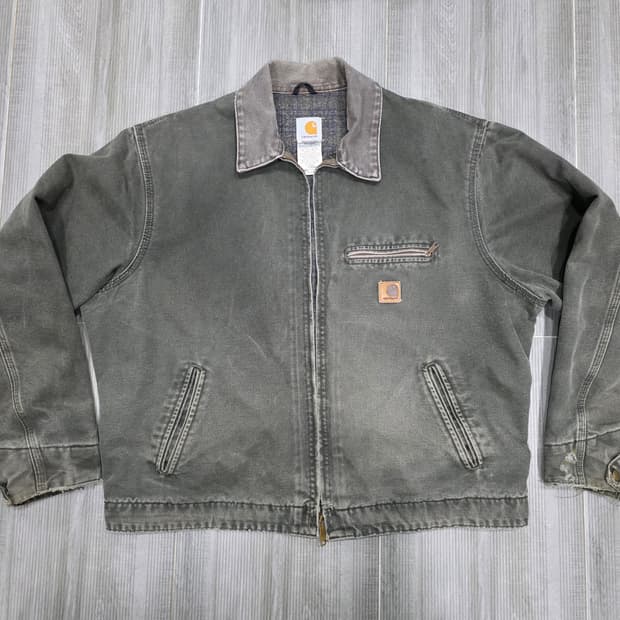 칼하트 디트로이트 j97 mos 모스그린 xl