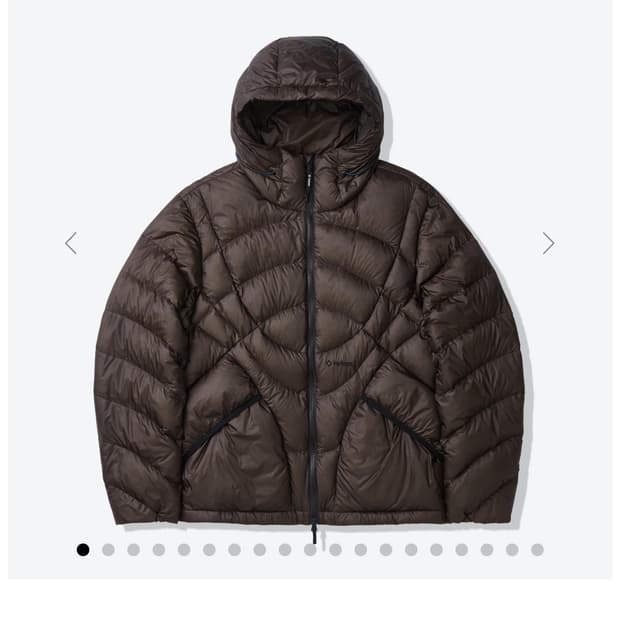 헬리녹스 이클립스 팩 다운 자켓 다크 브라운 S