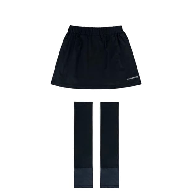 지초이 컴포트 25-002 미니스커트 블랙