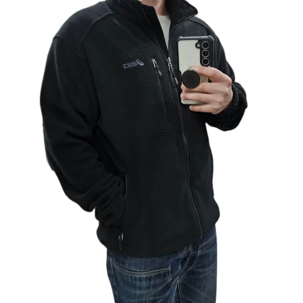 100 아식스 빈티지 올드스쿨 후리스 자켓