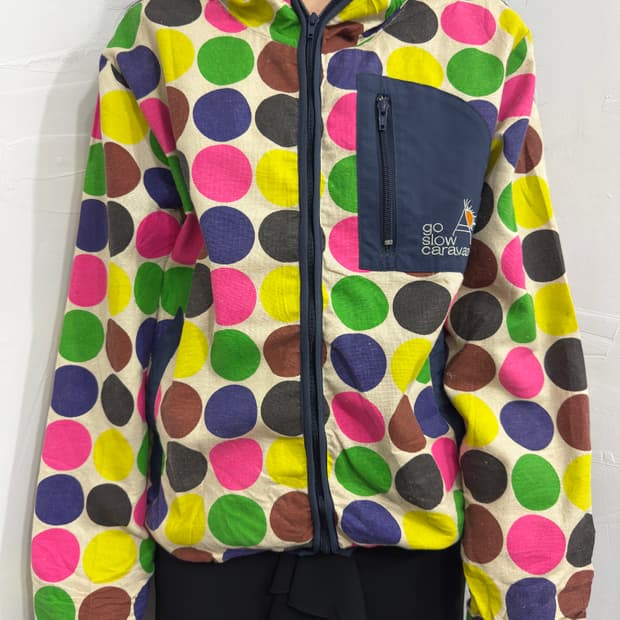 go slow caravan dot hood jacket
