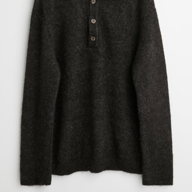 아워레가시 빅피케 알파카 니트 싸게 팝니다!