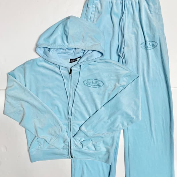 본더치 오버핏 벨루아 스웻 셋업