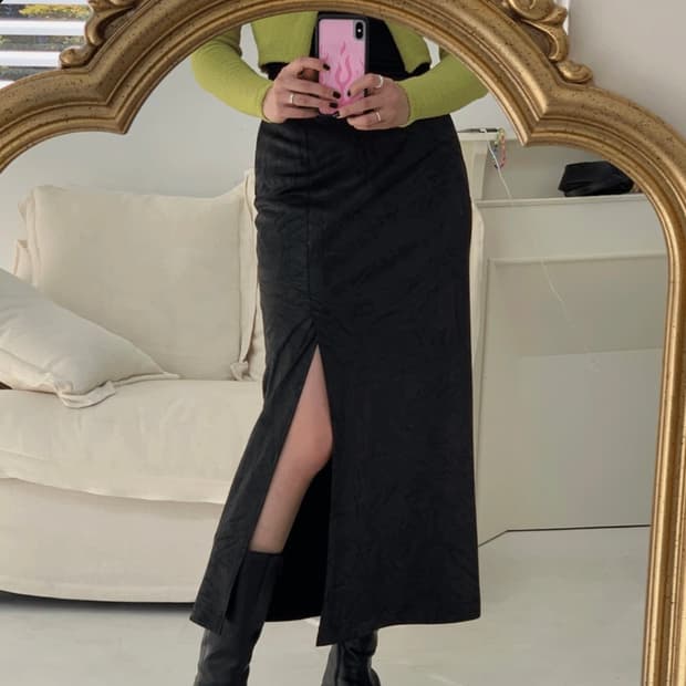 [무배] 루루서울 자체제작 Western Marble Skirt