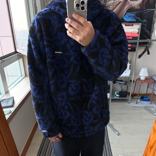 슈프림 셀틱 후리스 자켓