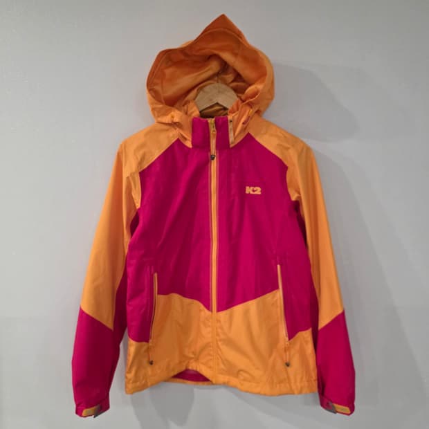 K2 여성 바람막이 95 핑크/오렌지