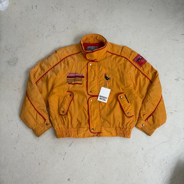 90s Pole Position 빈티지 레이싱 자켓 M