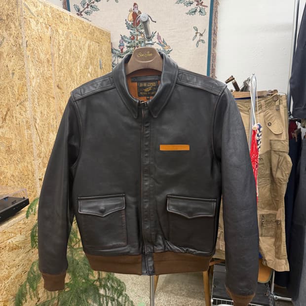 JIASHI 말가죽 홀스하이드 a2 자켓