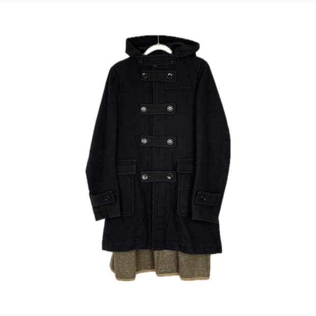 COMME des GARCONS Black 더플코트