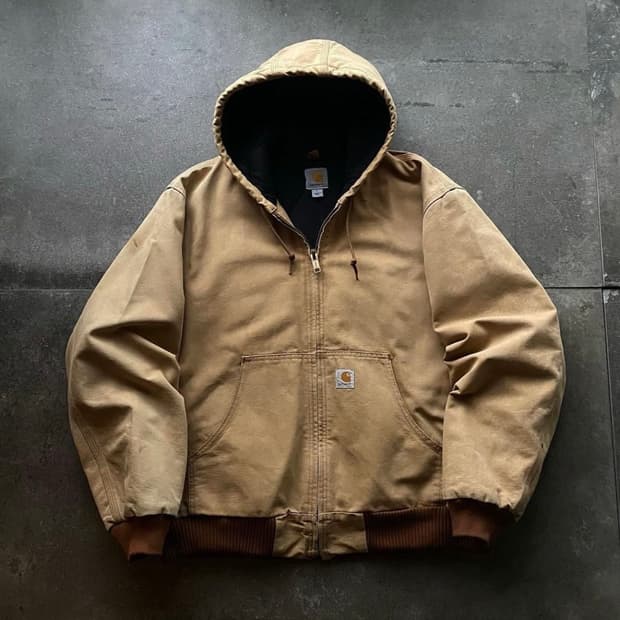 칼하트 액티브 자켓 브라운 L j130