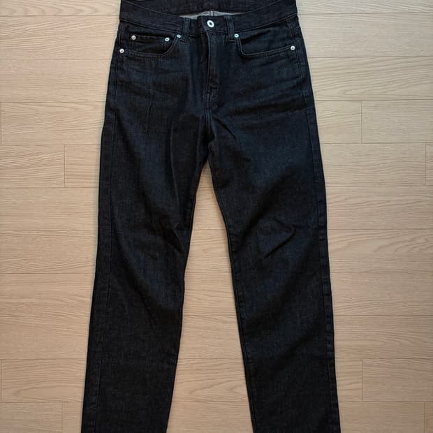 Black denim