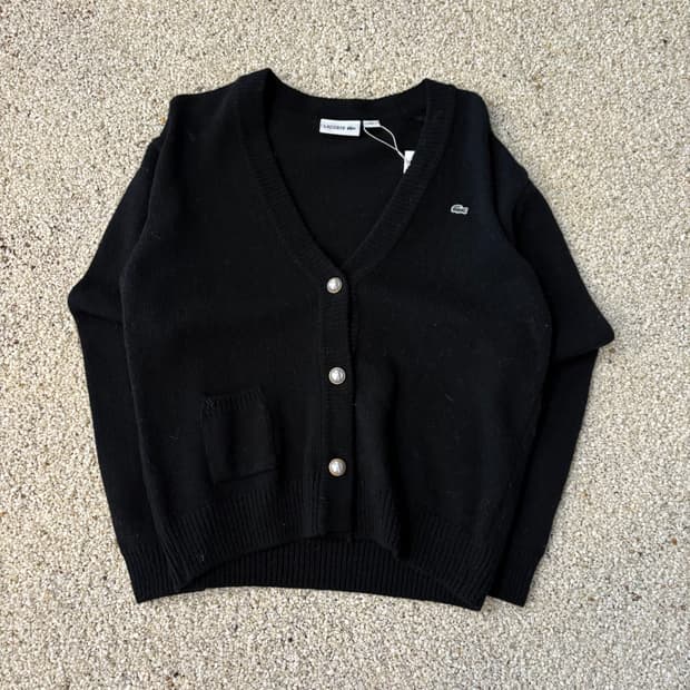 라코스테 긴팔 가디건 ⭐️825