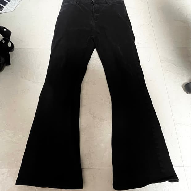 Ifsixwasnine st bootscut black jean