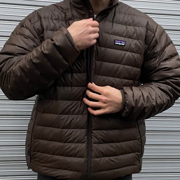 Patagonia Chocolate Brown Goose Down