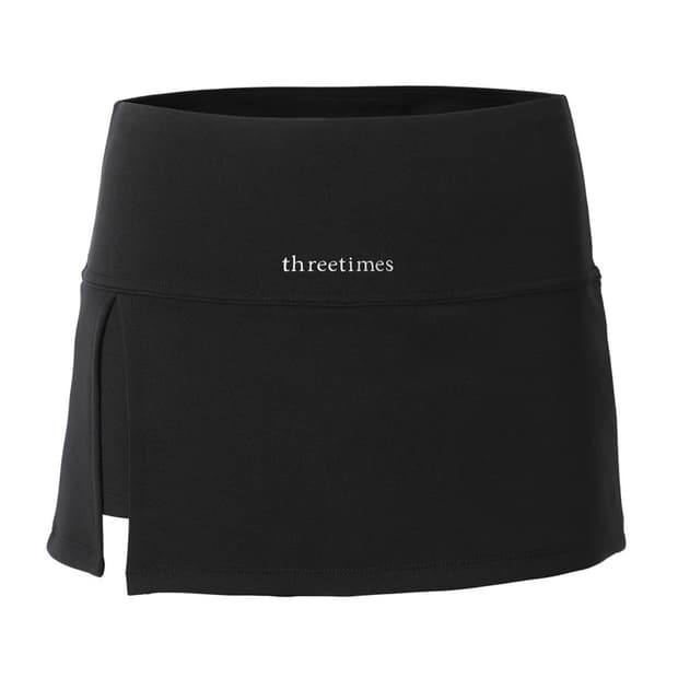 쓰리타임즈 Athletic slit skirt