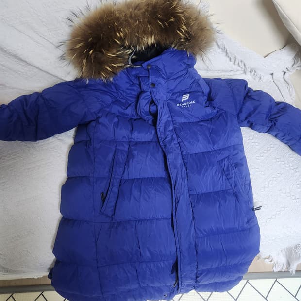 빈폴 아동 패딩 블루