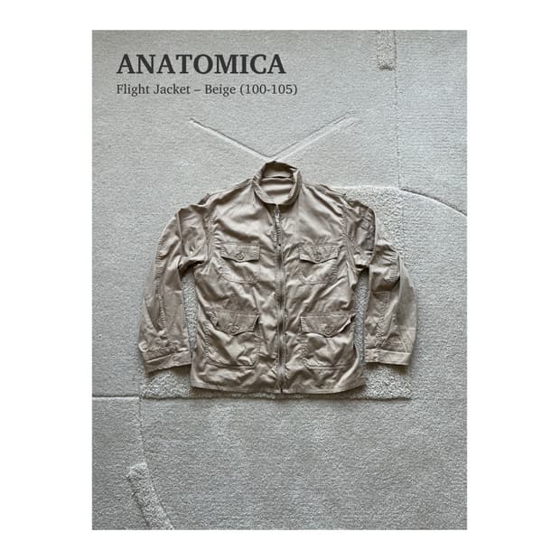 아나토미카 플라이트 자켓 (100-105)