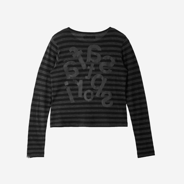 사파리스팟 우먼 1/2 티켓팅 스트라이프 보더티 2사이즈