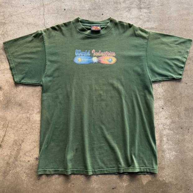 90s world lndustries 반팔