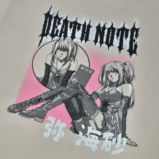 
[L] 데스노트 오피셜 티셔츠 -234