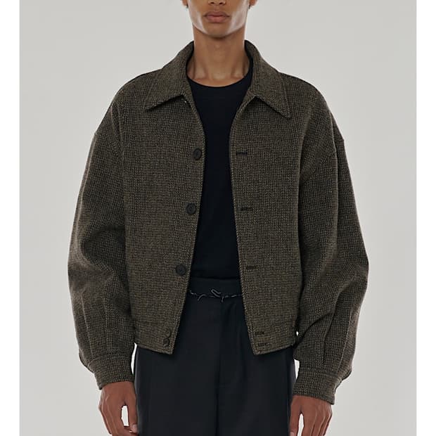 다로 daro VASILY Cutout Tweed Jacket