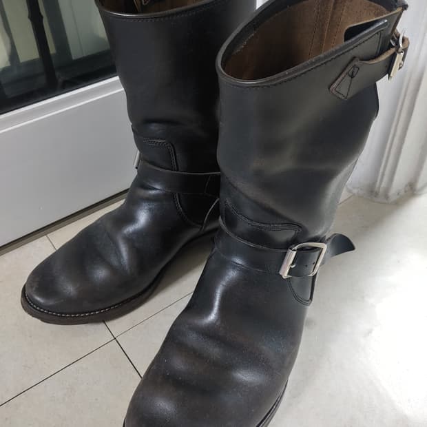 제라도 빈티지가공 엔지니어부츠