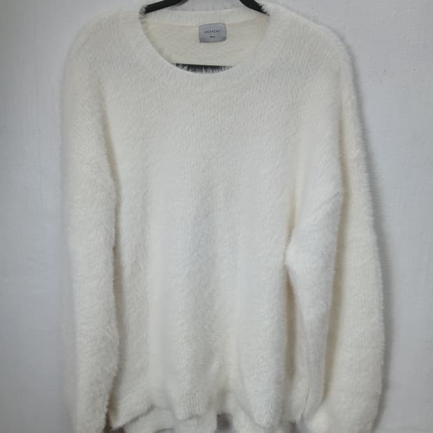 WEEKEND SEOUL 아이보리 앙고라 니트 88-99 새제품