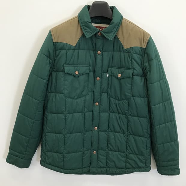 리바이스 웨스턴 퀼팅패딩셔츠 [L사이즈]